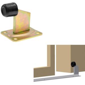 Adjustable Metal Gate Stopper Zinc Plated For Sliding Cantilever