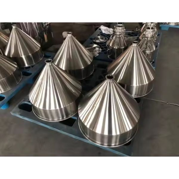Custom 50L Stainless Steel Conical Hopper With Tri Clamp