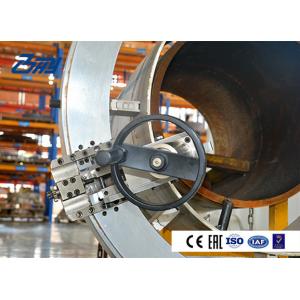 Self Centering Pipe Cutting And Beveling Machine , Split Frame Machine