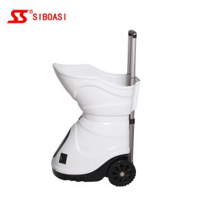 S4015 Tennis Ball Trainer Machine Siboasi Ball Machine 160 Balls with wheels