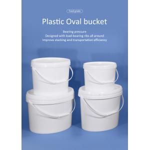 10 Litre White Plastic Bucket Pail for Eco-friendly Material in Latex Paint
