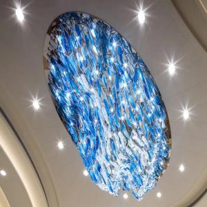 Hotel Lobby Drop Chandelier Lights Stairwell Chandelier Modern OEM ODM