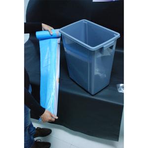 Transparent Color Garbage Bags Drawstring Customized For Kitchen Bedroom And