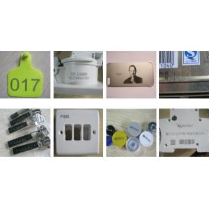 Keyboard Portable Fiber Laser Marking Machine Compact Without Consumptive