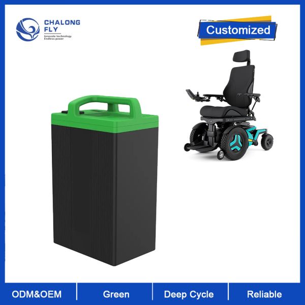 Electric Wheelchair LiFePO4 Lithium Battery 12V 24V 36V 12AH 24AH 30AH 60AH 80AH