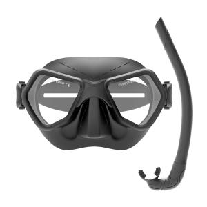 Tempered Glass Free Diving Goggles And Snorkel Mask Snorkeling Kit