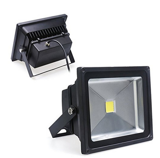 Buy 1300LM 7000K Waterproof LED Flood Lights Thick Aliuminum Black Housing at wholesale prices