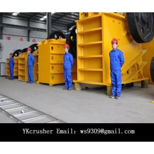 High Hardness Mining Rock Crusher / Double Toggle Jaw Crusher Easy Operated