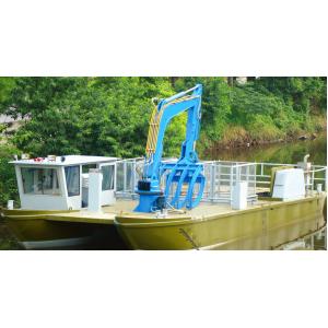 China KEDA lake weed removal machine berky aquatic weed harvester for sale on sale
