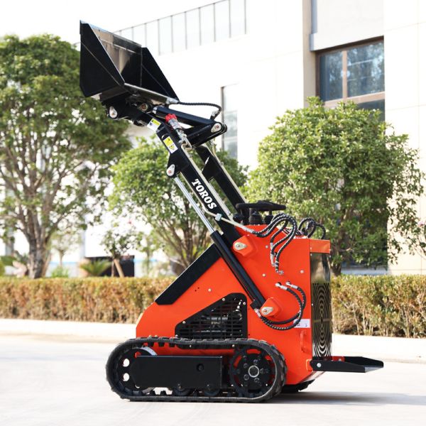 Buy Powerful Mini Stand Up Skid Steer Agricultural Skid Steers Multipurpose at wholesale prices