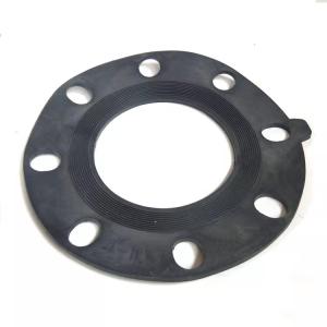 China High Temperature Resistance and Compression Set 25% Rubber Flange Gasket for Industrial on sale
