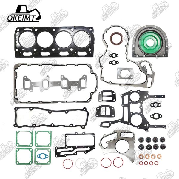 Buy OKEIMT Perkins 1104D-44TA Nm Top Gasket Set PU5LT0357 New at wholesale prices