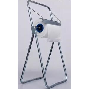 Industrial Steel Stand Alone Toilet Paper Dispenser Equipped With Serrated