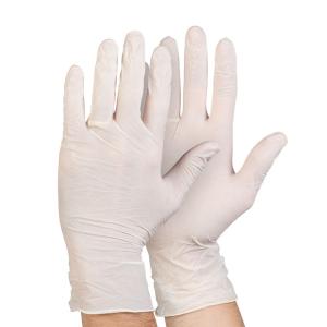 China Signo Medical Protection Powder Free Latex Gloves EN455 EN374 Certified on sale