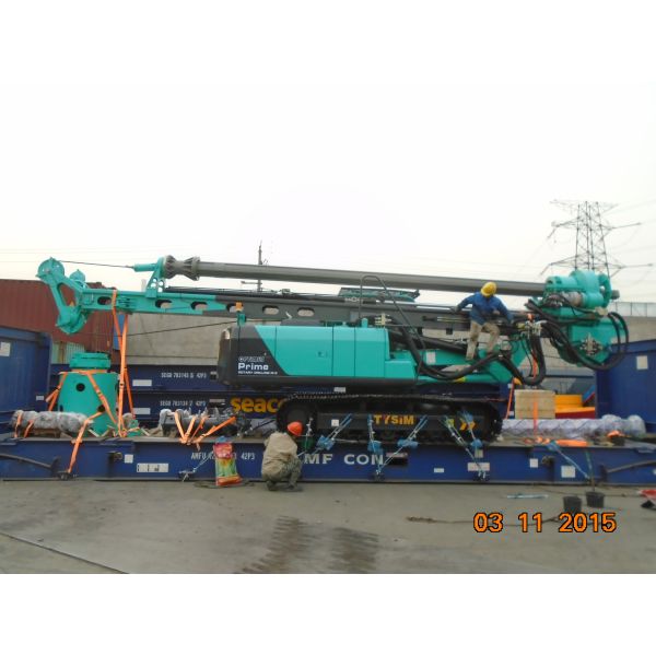 28m Drilling Depth Well Hydraulic Rotary Boring Piling Rig Machine With 8~30 Rpm