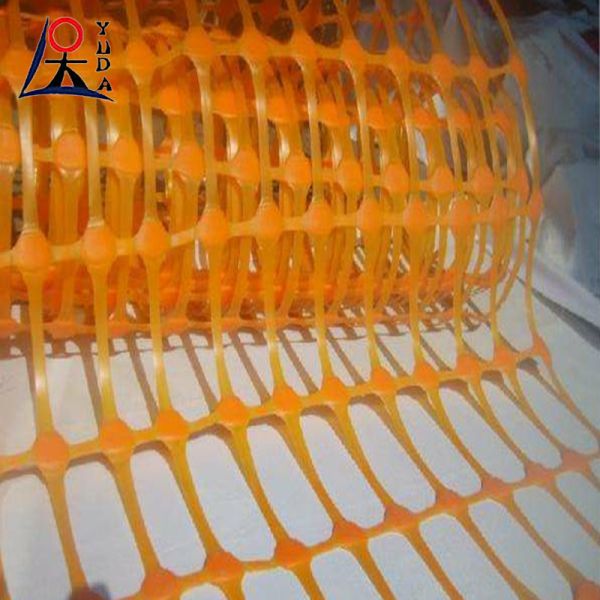 Orange Safety Fence Tensile Plastic Mesh Construction Barrier Warning Netting