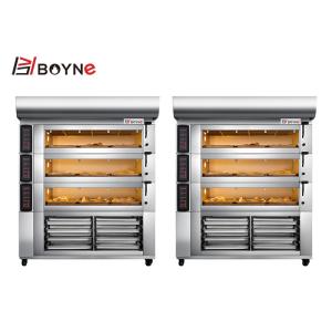 SS304 Commercial Bakery Kitchen Equipment High Temperature 9 Trays Electric