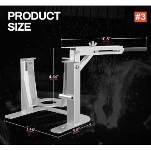 Hand-held Crucible Pouring Tongs/Rack with A Graphite Crucible, Work with