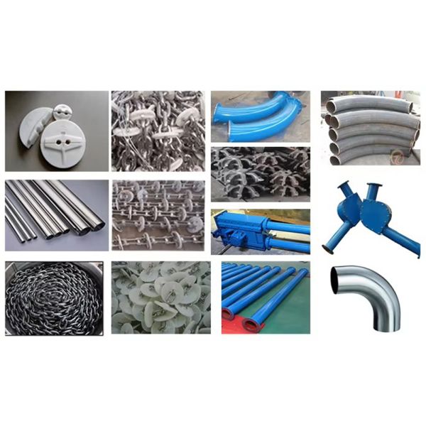 Customized Tube Chain Conveyor Stainless Steel Hose Conveyor Tube Chain Conveyor Tube-Type Disc Conveyor Grain Conveyor Machinery Equipment Manufactur