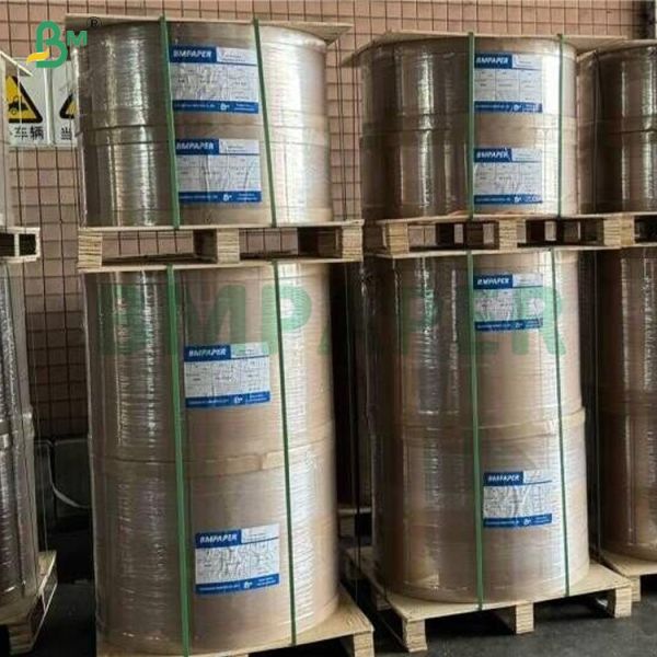 45gsm 70% whiteness Newsprint Paper For Printing 1232mm In Roll