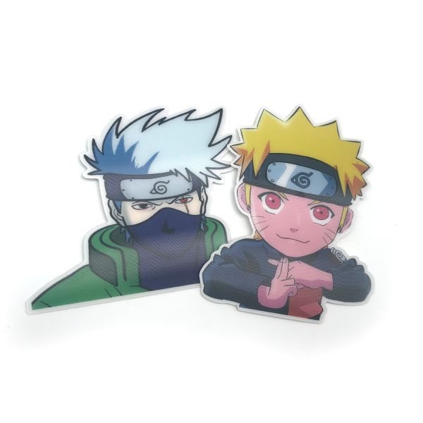 Wholesale Dragon Ball Design Waterproof 3D Anime Stickers Changing Flips Decals Lenticular Car Stickers Anime