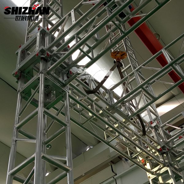 400mm Bolt Screw Aluminum Alloy Lighting Truss System For Display Show