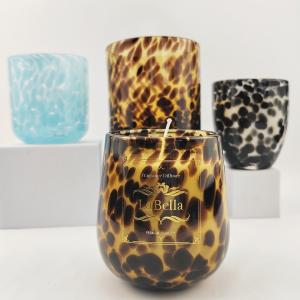 8 oz 10 oz 14 oz Luxury Empty Candle Jars Custom Logo Colorful Container Lid and