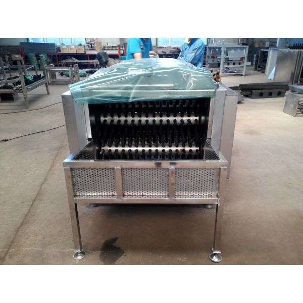SS304 SS316 Chicken poultry slaughting machine Scalding machine primary Plucker