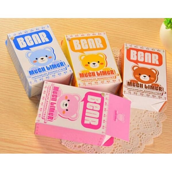 Cartoon Bears Kitchen Timers 60 Minutes Cooking timer cozinha kitchen timer temporizador cronometro alarm clockcooking tools