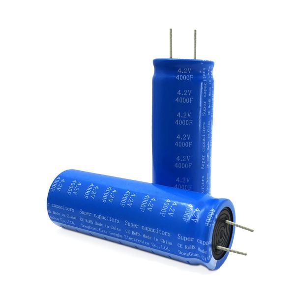 4.2V 4000F Radial Super Capacitor Battery Double Electric Layer For Home Energy