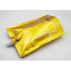 Moisture Proof Liquid Spout Bags Compound Material Customized Thickness