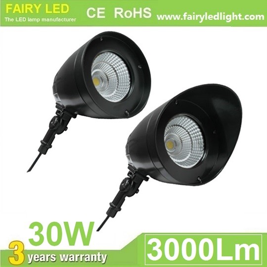 Buy LED Bullet Flood Light 15W 30W with Integral adjustable knuckle at wholesale prices