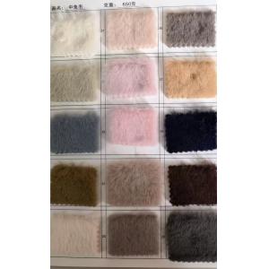 Polyester Rabbit Wool OEKO-TEX Luxury fashion Girls/Women Dress Anti-microbial