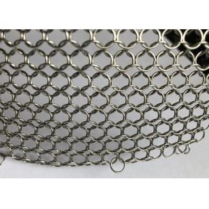 Welded Ring Protective 7mm Ss Wire Mesh