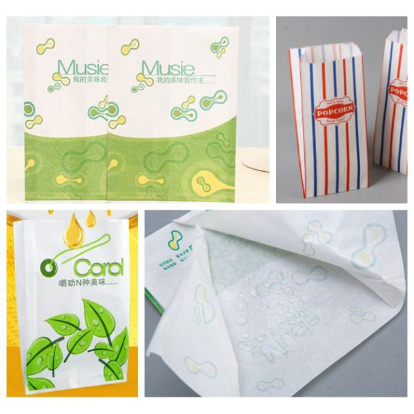 10g PE Coated 50gsm Printable White Kraft Paper For Popcore Bag