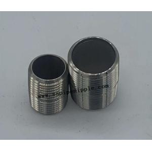 China Industrial Stainless Steel Pipe Nipple Rust Proof CEDULA 40 ROSCA on sale