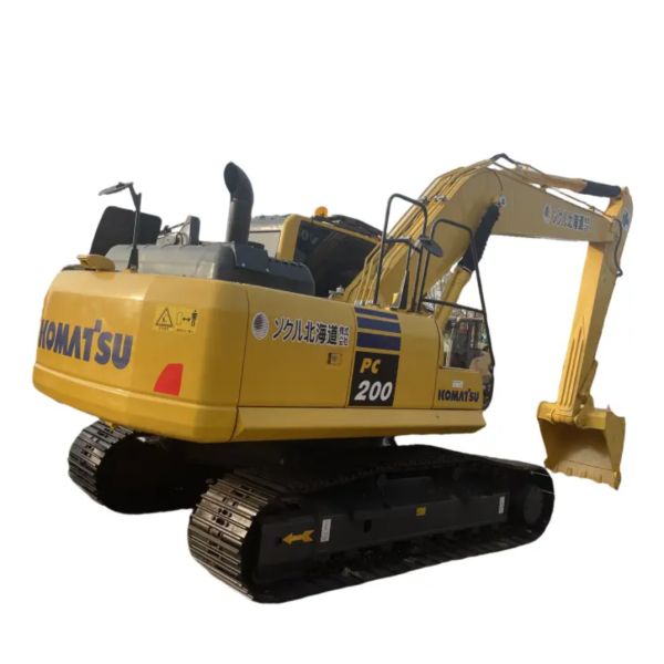 Japanese Original Used Komatsu Excavator PC 200 Hydraulic Backhoe Crawler 20 Tons