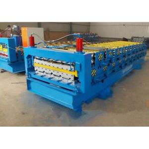 Quality 840 / 900mm Double Layer Roll Forming Machine For Pressing Glazed Roof Tile for sale