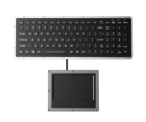 Quality Dynamic Waterproof Backlit Chiclet Keyboard Rugged For Harsh Environments for sale