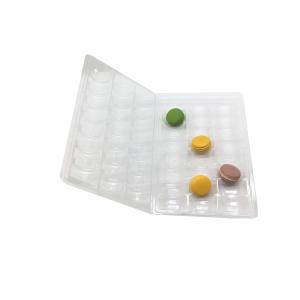 Customized Plastic Clam Shell Packaging Plastic Tray food grade