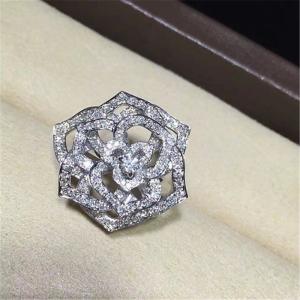 P 18k gold white gold yellow gold rose gold diamond ring Jewelry factory in