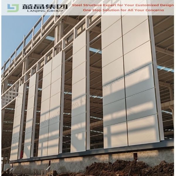 Professional Design Manufacture Large Span Prefabricated Structural Steel Frame