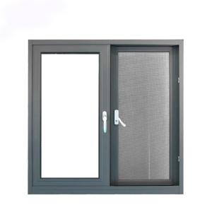 1.4mm Aluminum Frame Casement Windows