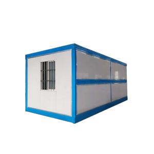 20FT 40FT Prefab Foldable Flat Pack Modular Folding Container House Galvanized
