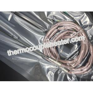 Material 304 Hot Runner Spring Coil Heater In Straight , 3.2 x 1.8mm