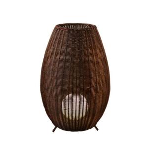 35cm/45 cm/78cm/128cm height artistic standing lamps rattan wicker floor lamps