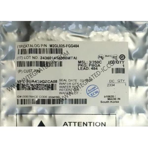 Field Programmable Gate Array M2GL025-FGG484 1.2V FPGA Programmable Logic IC