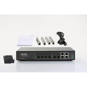 Quality HiOSO HA7304 4 PON OLT AC100-240V Metal Case Pizza Box EPON OLT Compatible With HW ZTE ONUS for sale