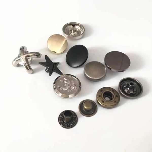 wholesale 17MM zinc alloy snap button cap gun metal button