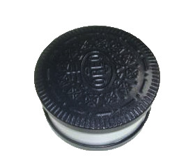 Buy Cookie CMYK 0.23mm Thickness Tinplate Round Metal Tin Can at wholesale prices